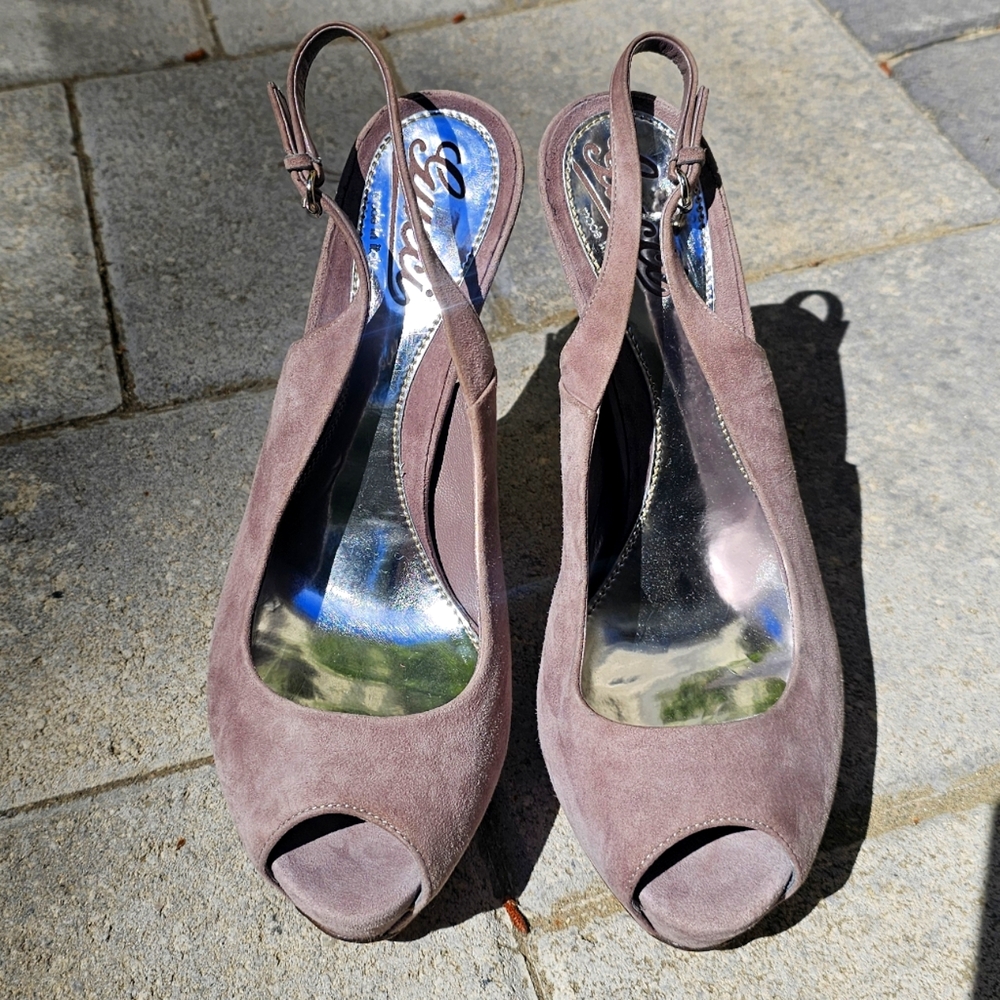 GUCCI - Sofia Platform Slingback - 37½ - Picture 5 of 6